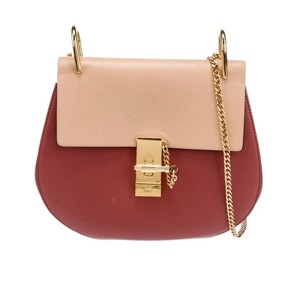 Auth Chloe Drew Shoulder Bag